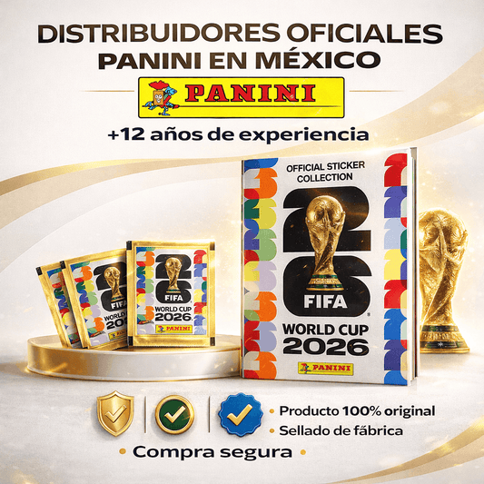 PACK INICIAL MUNDIAL 2026 - Álbum Pasta Suave + 4 Cajas Blister (10 sobres) PREVENTA