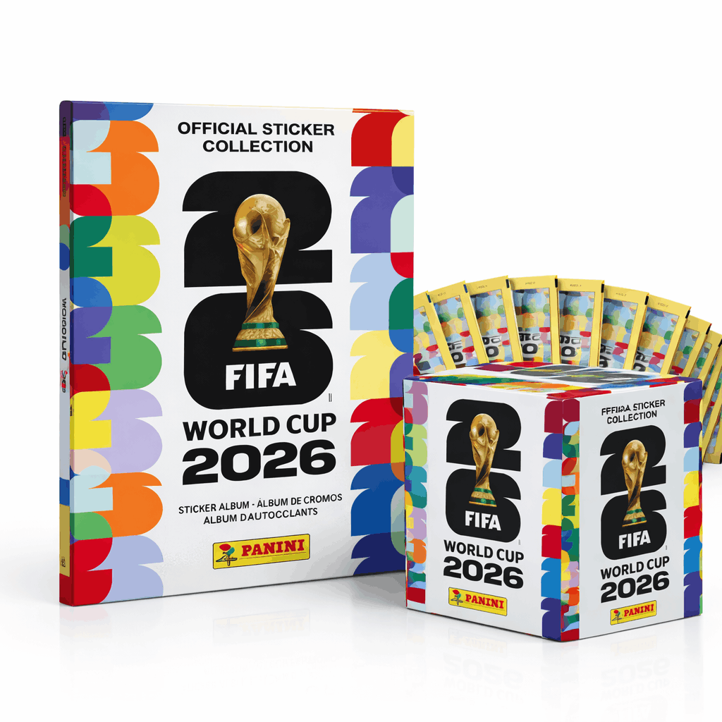 PACK PLATINO MUNDIAL 2026 - Álbum Pasta Dura + 1 Caja (100 sobres) PREVENTA